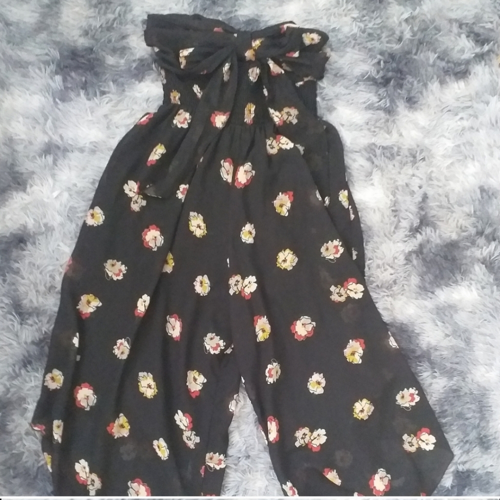 Fire Los Angeles Floral Tube Jumpsuit Womens
